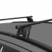 Багажник Lux БК 2 на BMW X3 2010-2017 г. на интегрированный рейлинг (прямоугольная дуга)