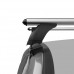 Багажник Lux БК 3 на Skoda Rapid с 2020 г. на гладкую крышу (аэродинамическая дуга 53 мм)