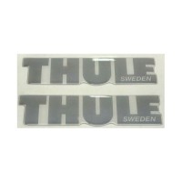 Наклейка на автобоксы Thule (серая)