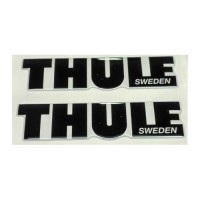 Наклейка на автобоксы Thule (черная)